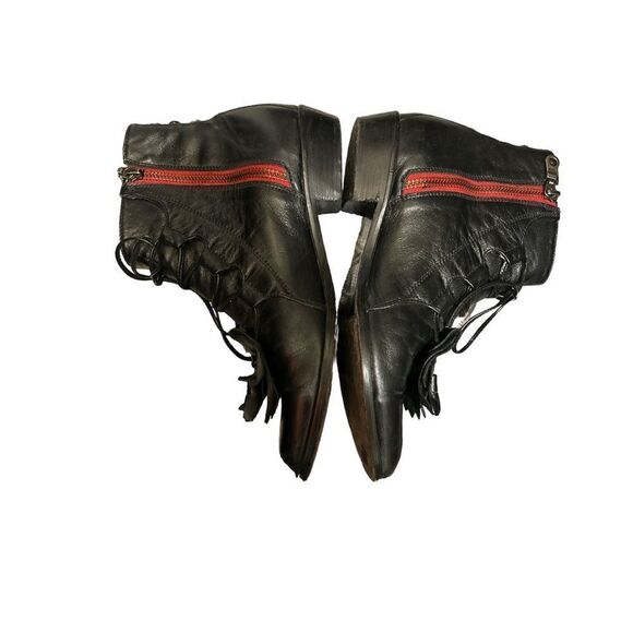 Vintage Leather Modern Vice Ankle Boots - Picture 10 of 14